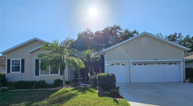 view of front of house featuring driveway