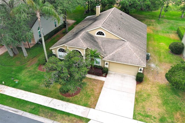 drone / aerial view
