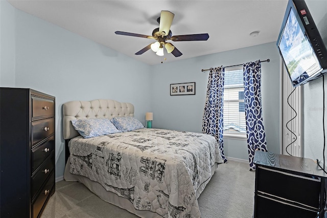 3917 Pemberly Pines Cir, Saint Cloud, FL 34769 - carpeted bedroom with baseboards and a ceiling fan