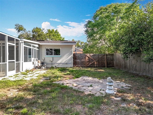 2631 Mcdonald Ter, Mount Dora, FL 32757 - view of yard featuring a fenced backyard and a patio area