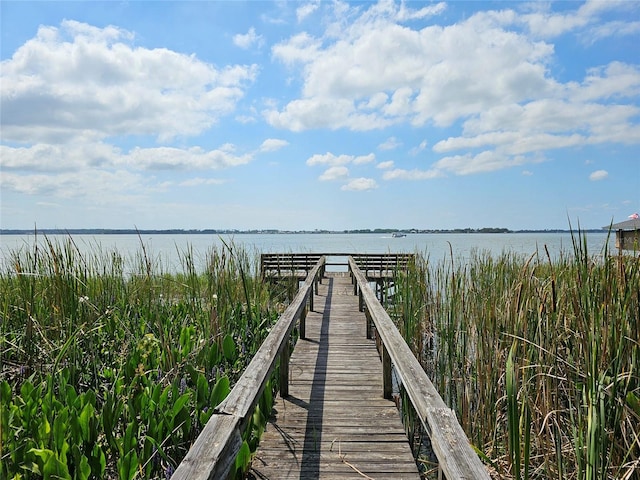 2631 Mcdonald Ter, Mount Dora, FL 32757 - dock area with a water view