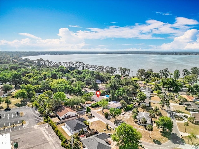 2631 Mcdonald Ter, Mount Dora, FL 32757 - bird's eye view featuring a residential view and a water view