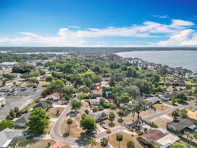 2631 Mcdonald Ter, Mount Dora, FL 32757 - birds eye view of property featuring a water view