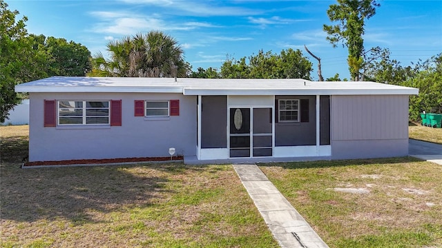 22131 Bahama Ave, Port Charlotte, FL 33952 - view of front of property featuring a front lawn