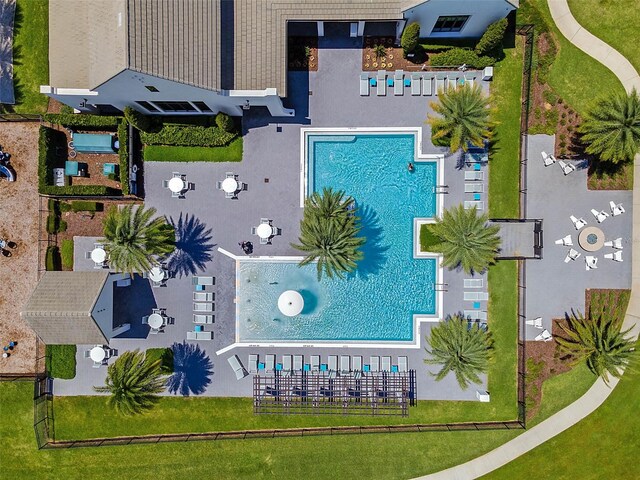 8848 Bismarck Palm Dr, Winter Garden, FL 34787 - aerial view