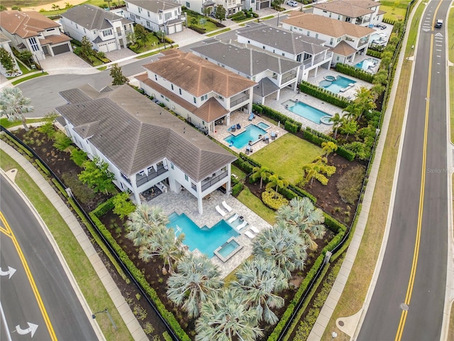 7905 Jacks Club Dr, Kissimmee, FL 34747 - aerial view of residential area with a pool