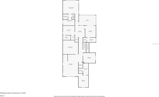 7905 Jacks Club Dr, Kissimmee, FL 34747 - home floor plan
