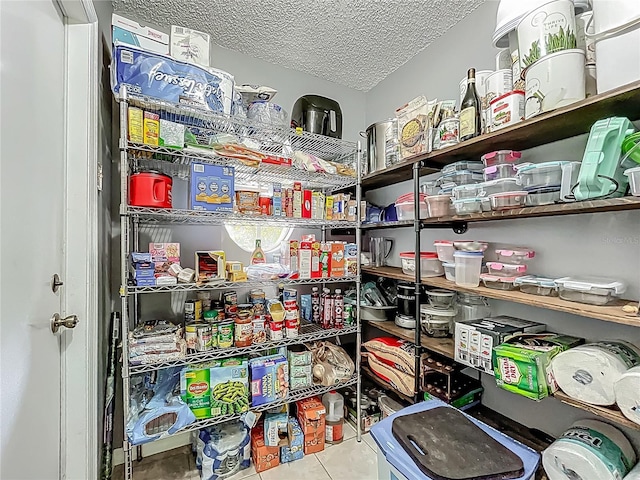 view of pantry