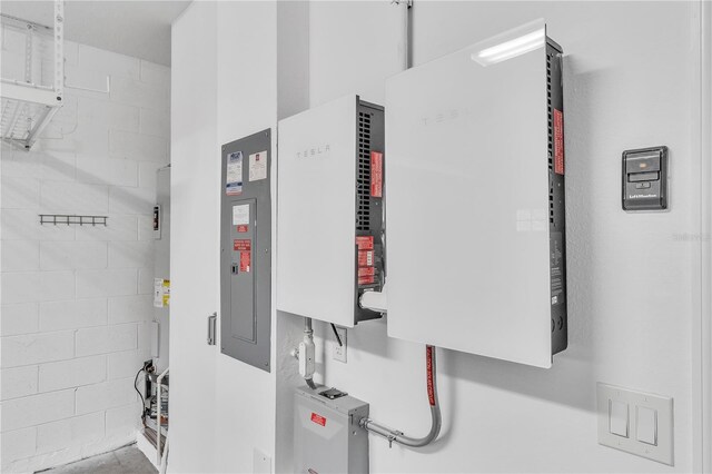utilities with electric panel