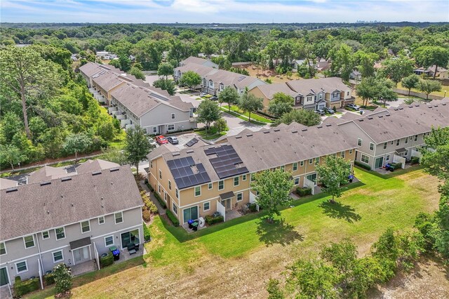 birds eye view of property featuring a residential view