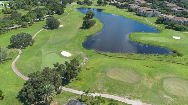 2232 Lake Vilma Dr, Orlando, FL 32835 - drone / aerial view with a residential view, view of golf course, and a water view