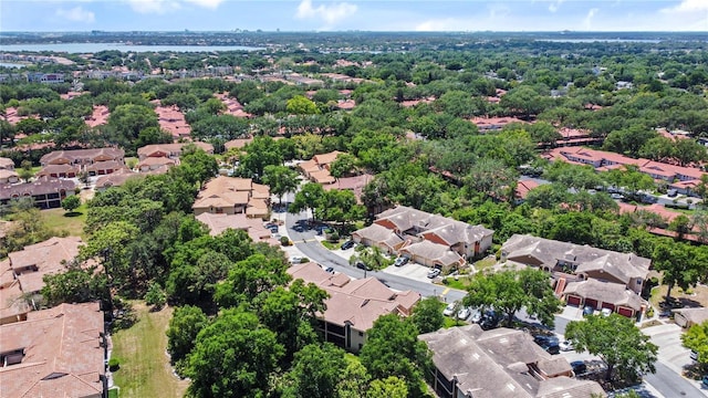 drone / aerial view featuring a residential view