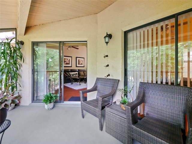 view of patio