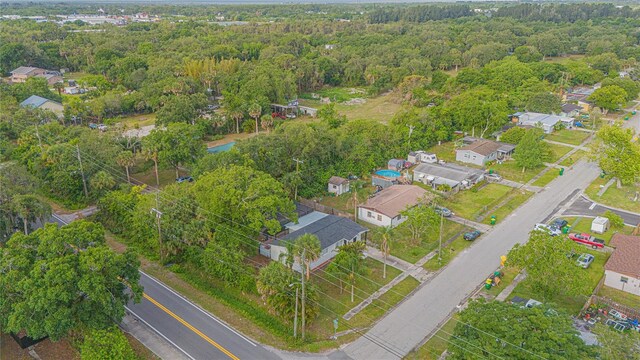 2501 Stratford Dr, Cocoa, FL 32926 - aerial perspective of suburban area featuring a heavily wooded area