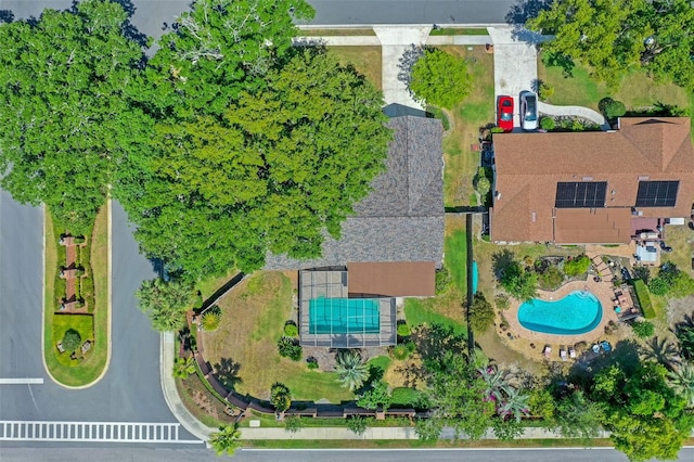 aerial view