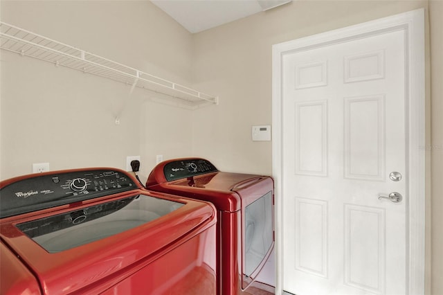 26807 Bull Run, Leesburg, FL 34748 - washroom featuring washer and dryer