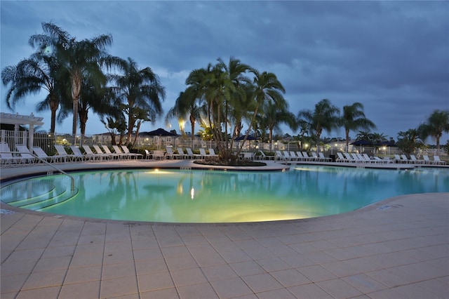 11908 Delfina Ln, Orlando, FL 32827 - pool featuring a patio