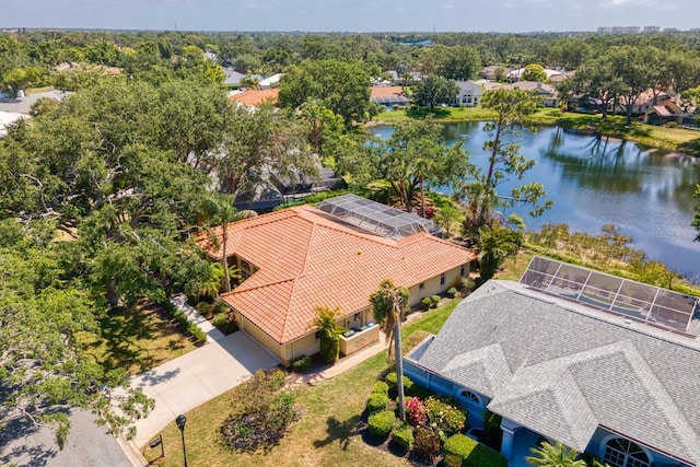 8202 Shadow Pine Way, Sarasota, FL 34238 - aerial view of residential area featuring a nearby body of water