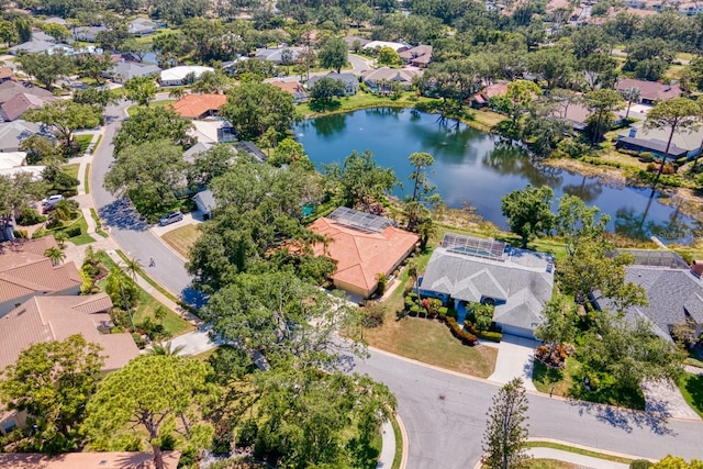 8202 Shadow Pine Way, Sarasota, FL 34238 - aerial view of residential area with a nearby body of water
