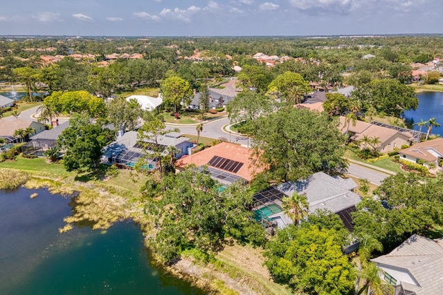 8202 Shadow Pine Way, Sarasota, FL 34238 - aerial view of residential area featuring a large body of water