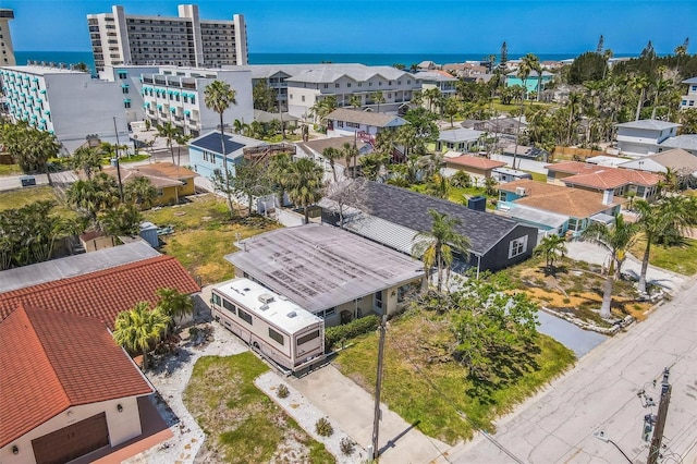 15406 2nd St E, Madeira Beach, FL 33708 - bird's eye view featuring a water view