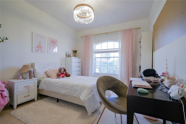 23533 Valderama Ln, Sorrento, FL 32776 - bedroom featuring a chandelier