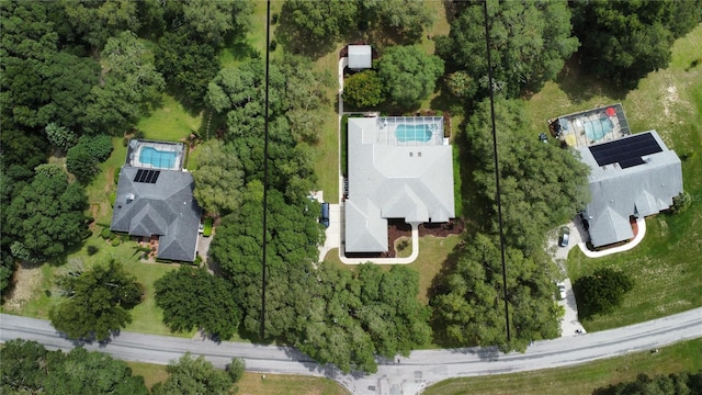 drone / aerial view