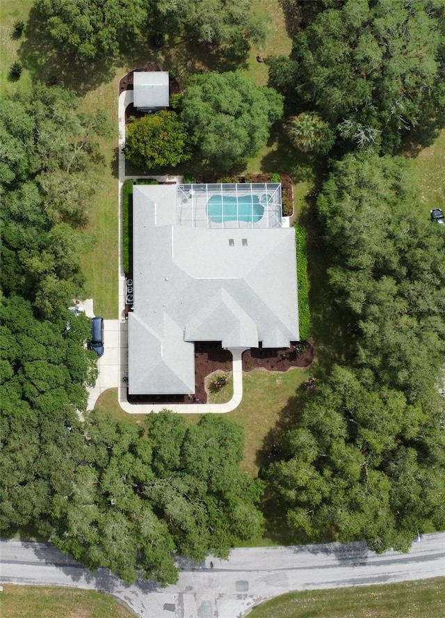drone / aerial view