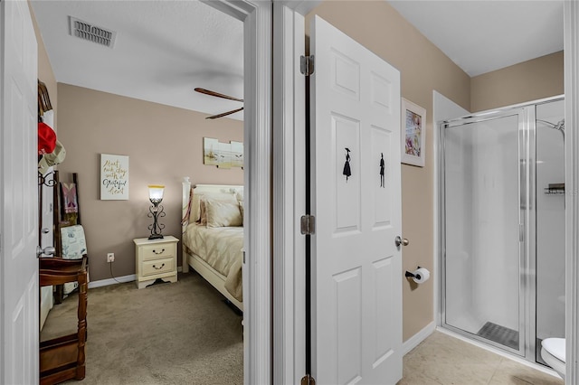 913 Bending Oak Trl, Winter Garden, FL 34787 - bedroom featuring baseboards, a ceiling fan, and carpet