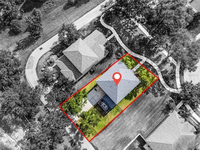 913 Bending Oak Trl, Winter Garden, FL 34787 - aerial overview of property's location featuring property parcel outlined