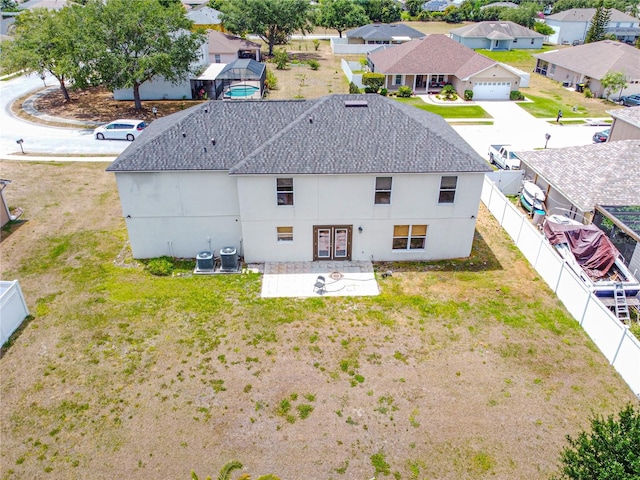 114 Shaddock Dr, Auburndale, FL 33823 - drone / aerial view featuring a residential view