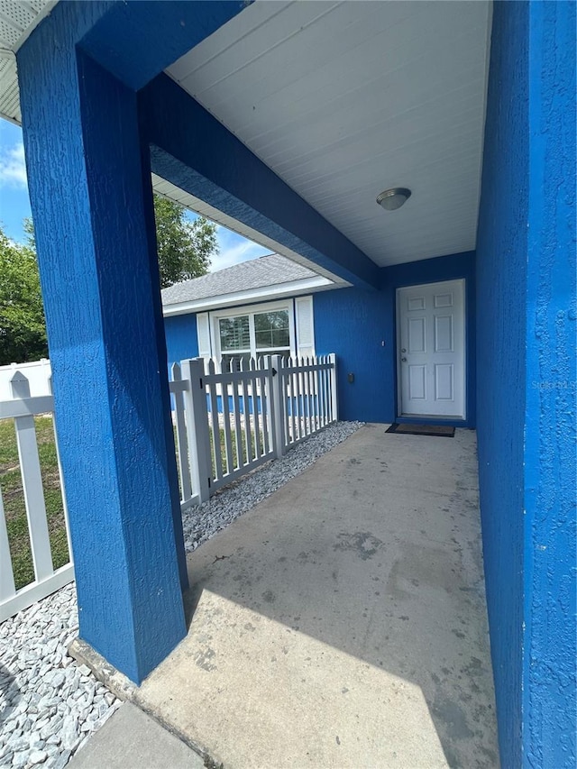 view of entrance to property