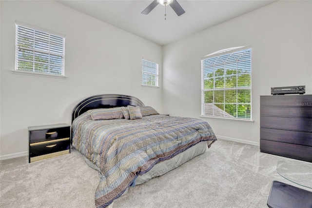14003 Hampshire Bay Cir, Winter Garden, FL 34787 - bedroom with baseboards, multiple windows, and carpet floors