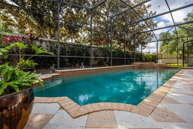 14003 Hampshire Bay Cir, Winter Garden, FL 34787 - outdoor pool with glass enclosure