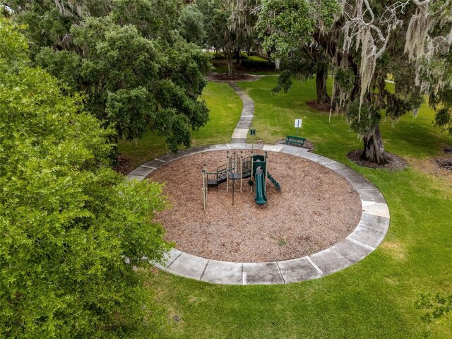 14003 Hampshire Bay Cir, Winter Garden, FL 34787 - view of community featuring a lawn and playground community