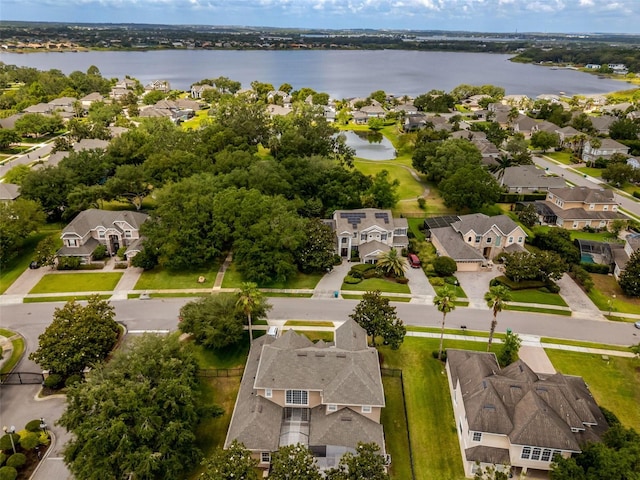 14003 Hampshire Bay Cir, Winter Garden, FL 34787 - aerial view featuring a residential view and a water view
