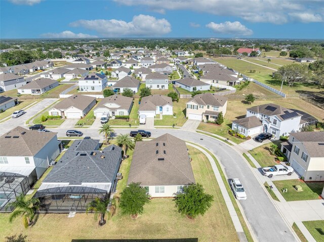 822 Sheen Cir, Haines City, FL 33844 - bird's eye view with a residential view