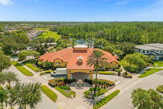 1031 Marcello Blvd, Kissimmee, FL 34746 - birds eye view of property with a wooded view