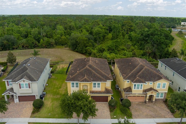 7519 Marker Ave, Kissimmee, FL 34747 - bird's eye view with a wooded view