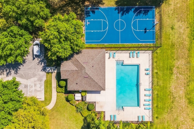 aerial view