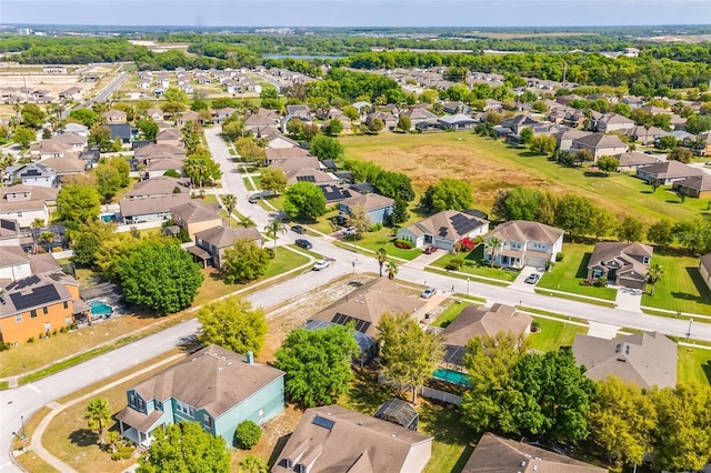 birds eye view of property featuring a residential view