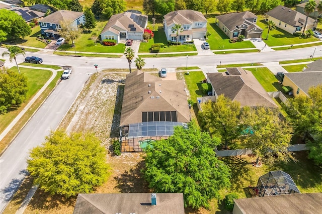 birds eye view of property featuring a residential view