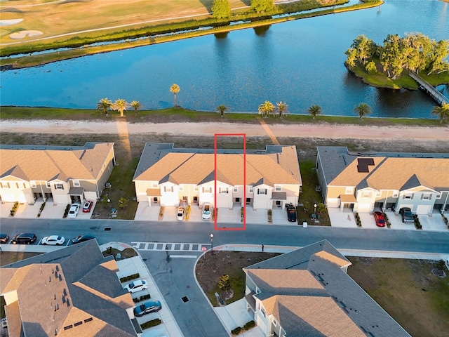1089 Blue Jay Dr, Davenport, FL 33837 - bird's eye view featuring a water view and a residential view