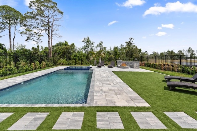 8105 Fenton St, Orlando, FL 32836 - view of swimming pool featuring a patio