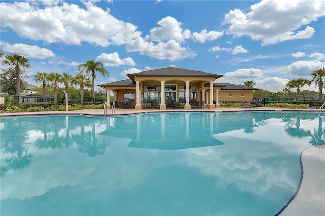 408 Egret Place Dr, Winter Garden, FL 34787 - community pool with fence and a patio