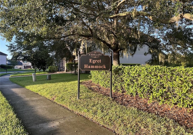 408 Egret Place Dr, Winter Garden, FL 34787 - community / neighborhood sign with a yard