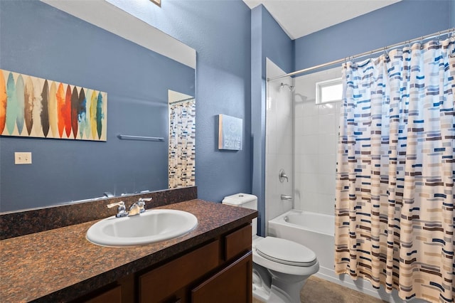 408 Egret Place Dr, Winter Garden, FL 34787 - full bathroom featuring toilet, shower / tub combo, and vanity