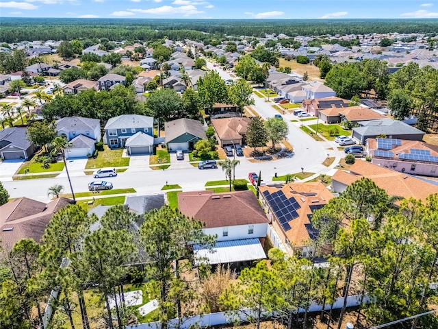 birds eye view of property featuring a residential view