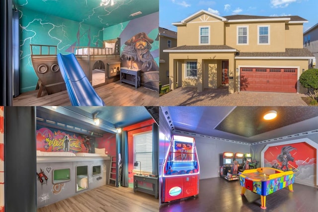 7643 Wilmington Loop, Kissimmee, FL 34747 - recreation room featuring wood finished floors