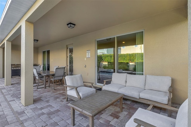 7643 Wilmington Loop, Kissimmee, FL 34747 - view of patio with outdoor dining space and an outdoor living space